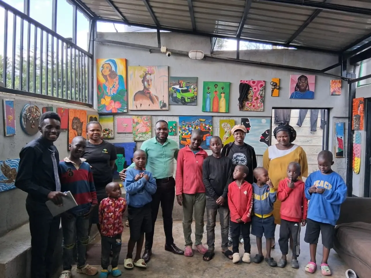 Kibera Pride visit